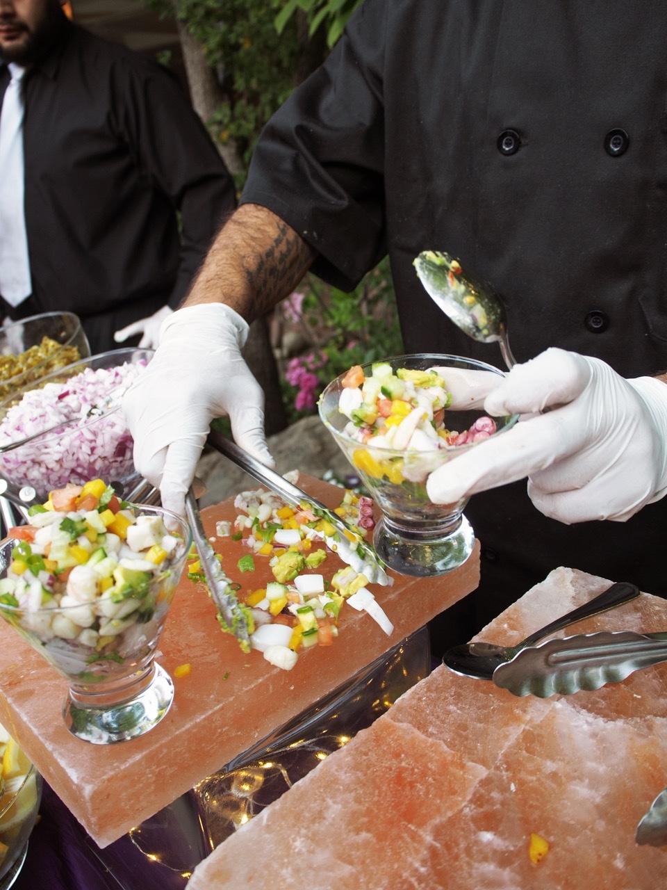 Ceviche Station by Top Hat Catering Irvine